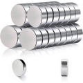 Hot Sale 12/20x5 N35 N52 Strong Neodymium Disc Magnetic Small Fridge Magnet With 3M Adhesive